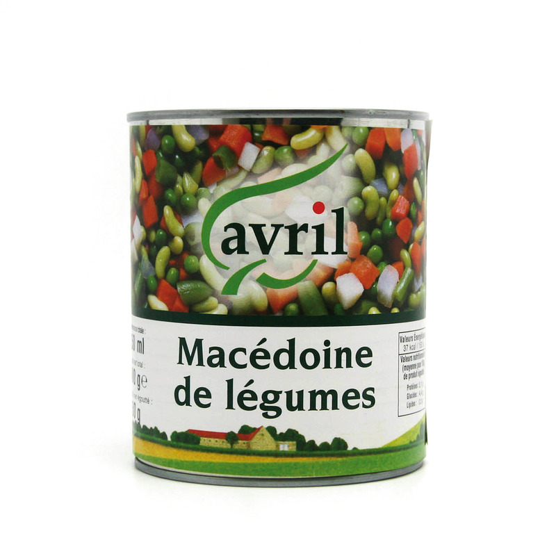 Mixed Vegetables (Macédoine)